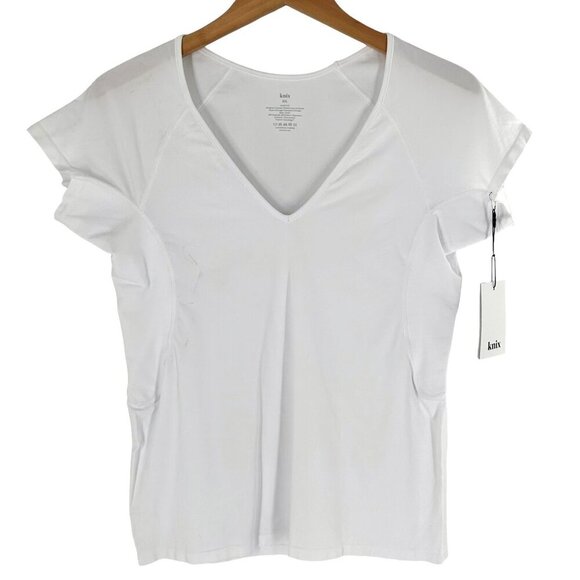 NEW Knix White Don't Sweat it Tee Size XXL T-Shirt - Picture 2 of 4